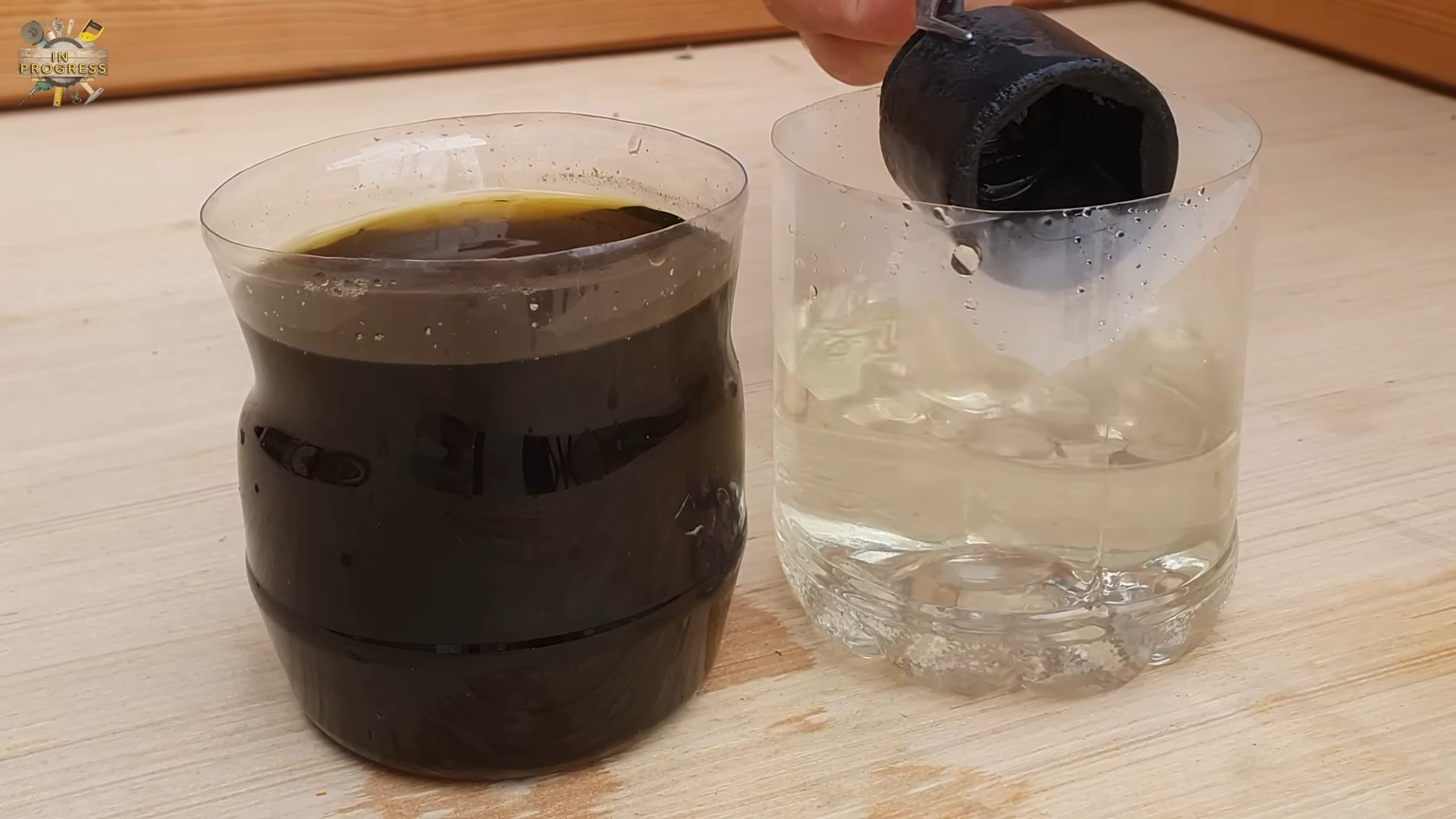 Hydrogen Peroxide and Salt Mix